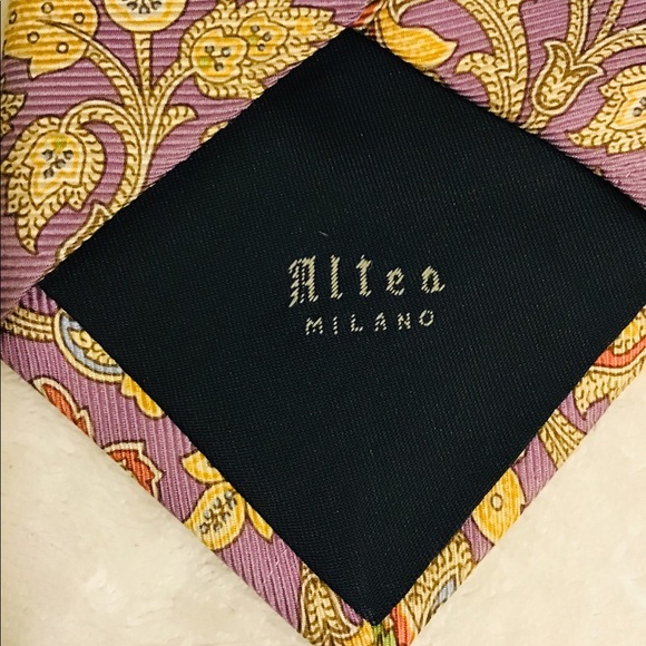 “ALTEA MILANO” Men’s Necktie, ITALY - Picture 5 of 6